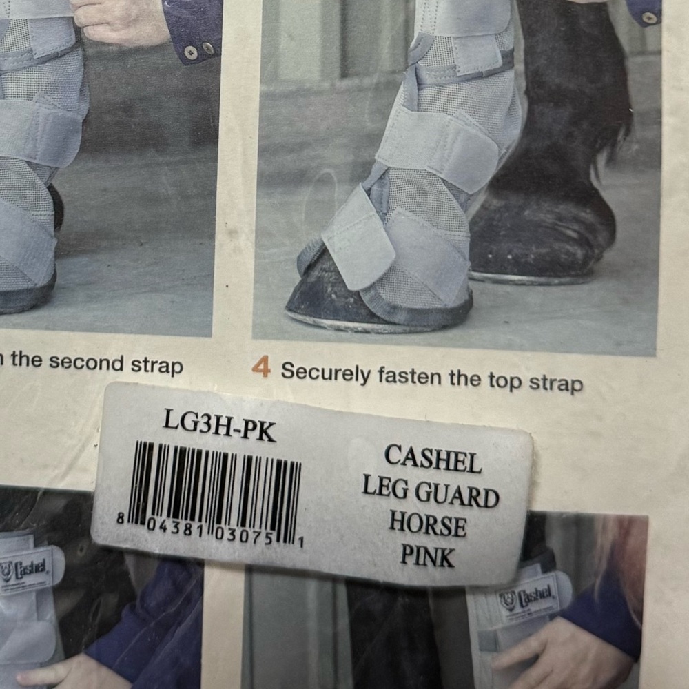 Crusader Leg Guard - Pink Set of 2 - Picture 5 of 8